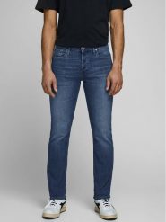 Jack & Jones Jeansy Glenn 12152347 Niebieski Slim Fit. Niebieskie jeansy męskie Jack & Jones, bez wzorów, z bawełny. Za 149.99 zł.