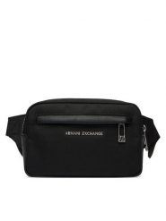 Armani Exchange Nerka XM002650 AF22656 MC105 Czarny. Czarne saszetki męskie Armani Exchange, bez wzorów, z materiału. Za 439.99 zł.