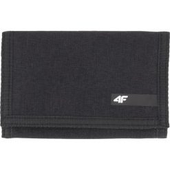 Portfel PRT001 - głęboka czerń melanż. Portfele męskie marki 4f. Za 39.99 zł.