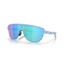 Męskie okulary przeciwsłoneczne Oakley® Corridor w kolorze zielonym. Szare okulary przeciwsłoneczne męskie Oakley, bez wzorów, sportowe. Za 709.99 zł.