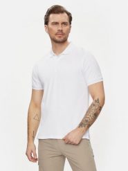 CMP Polo 31T7497V Biały Regular Fit. Białe koszulki polo męskie CMP, m, bez wzorów, z syntetyku, bez kołnierzyka, bez ramiączek. Za 169.99 zł.