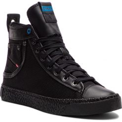 Sneakersy DIESEL - Exposure Y01517 P1765 T8013 Black. Czarne buty sportowe na co dzień męskie Diesel, z materiału, eleganckie. Za 499.00 zł.