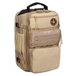 Plecak Elitex Training Pro Series Black 45L kabinowy, wodoodporny. Brązowe plecaki męskie ELITEX TRAINING, bez wzorów, z materiału. Za 378.99 zł.