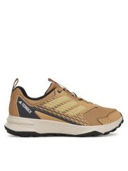 Adidas Trekkingi Tracefinder Trail JR5279 Beżowy. Brązowe buty do biegania męskie ADIDAS, bez wzorów, z materiału, sportowe, bez obcasa, bez zapięcia. Za 269.99 zł.