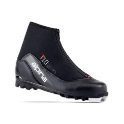 Buty do narciarstwa biegowego Alpina T10. Czarne buty do biegania męskie Alpina, na zimę, bez wzorów, bez zapięcia, narciarskie. Za 490.00 zł.