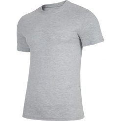 T-shirt męski TSM300 - chłodny jasny szary melanż. T-shirty męskie marki 4f. Za 39.99 zł.