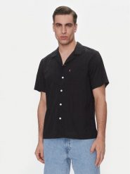 Levi's® Koszula Sunset Camp 72625-0115 Czarny Standard Fit. Czarne koszule męskie l, bez wzorów, z bawełny, bez kołnierzyka, bez ramiączek. Za 169.99 zł.
