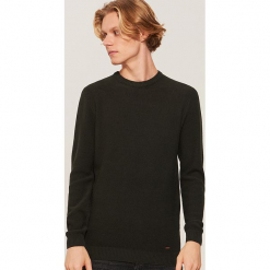 Sweter - Zielony. Zielone swetry męskie House. Za 89.99 zł.