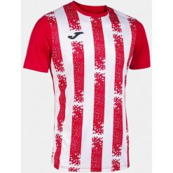 Koszulka Sportowa Joma Inter III Czerwona i Biała 2XL - Oddychająca i Trwała. Białe t-shirty sportowe męskie Joma, xl, bez wzorów, z poliesteru, sportowe, bez ramiączek. Za 174.99 zł.