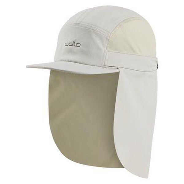 Czapka z daszkiem Odlo Performance Light Shade Cap Cap. Brązowe czapki męskie Odlo, bez wzorów, sportowe. Za 183.78 zł.