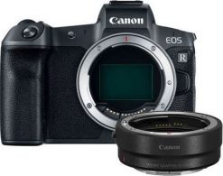 Aparat Canon EOS R + adapter EF-EOS R. Bezlusterkowce Canon. Za 8,531.45 zł.