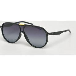 Polaroid - Okulary 233623. Brązowe okulary przeciwsłoneczne męskie Polaroid, z materiału. Za 339.90 zł.