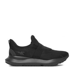 Buty do biegania Reebok. Czarne buty do biegania męskie Reebok, bez wzorów, bez zapięcia, do biegania. Za 269.99 zł.