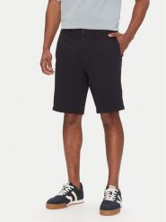 BOSS Szorty materiałowe S_Commuter-J 50511436 Granatowy Slim Fit. Niebieskie szorty męskie Boss, bez wzorów, z materiału. Za 319.99 zł.