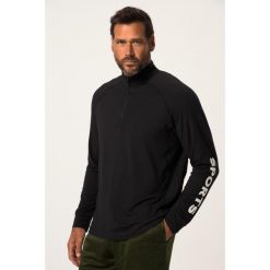 Męska Koszulka funkcyjna z długim rękawem FLEXNAMIC® fitness QuickDry. Czarne koszulki męskie z długim rękawem JAY-PI, m, bez wzorów, z elastanu, bez kołnierzyka, bez ramiączek. Za 244.99 zł.