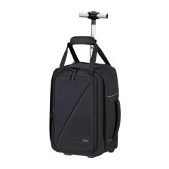 Plecak American Tourister Take2Cabin Wheels S. Czarne plecaki męskie American Tourister, bez wzorów. Za 319.99 zł.