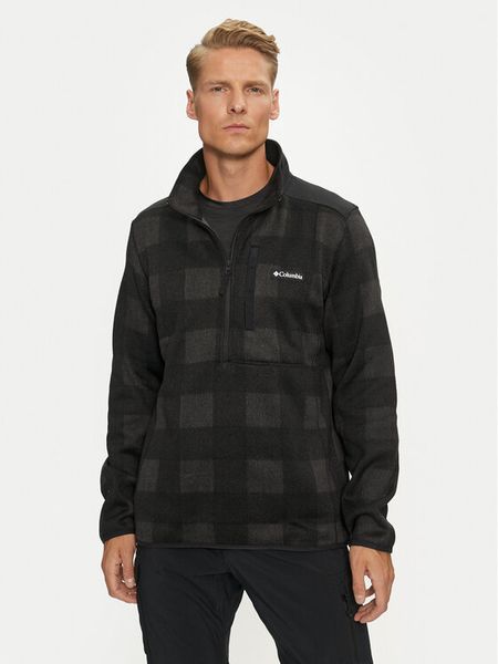 Columbia Polar Sweater Weather™ 2097741 Czarny Active Fit. Czarne bluzy z polaru męskie Columbia, m, bez wzorów, z polaru, sportowe, bez ramiączek, bez kaptura. Za 249.99 zł.