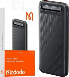 Powerbank Mcdodo MCDODO POWERBANK 10000MAH Z WYŚWIETLACZEM 2X USB USB-C 2A 10W + KABEL USB-C. Powerbanki Mcdodo. Za 55.67 zł.