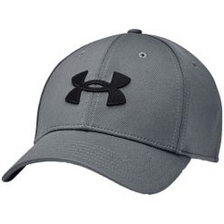 Czapka Under Armour Blitzing. Szare czapki męskie Under Armour, bez wzorów, sportowe. Za 69.99 zł.