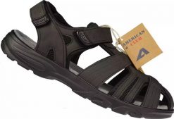 American Club Sandały męskie American Club MXD-90BL czarne 46. Czarne sandały męskie American CLUB, bez zapięcia. Za 125.00 zł.