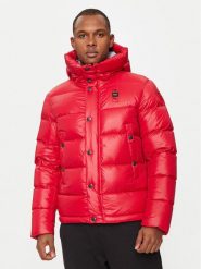 Blauer Kurtka puchowa 24WBLUC03028 Czerwony Regular Fit. Czerwone kurtki męskie Blauer, m, bez wzorów, z puchu, bez ramiączek, bez kaptura. Za 1,709.00 zł.