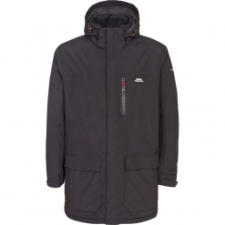 Parka "Gandale" w kolorze czarnym. Czarne parki męskie Trespass Snow Men, z materiału. W wyprzedaży za 239.95 zł.