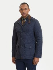 Barbour Kurtka przejściowa Quilted MQU0559NY91 Granatowy. Niebieskie kurtki męskie Barbour, m, bez wzorów, z syntetyku, bez ramiączek, bez kaptura. Za 1,089.00 zł.