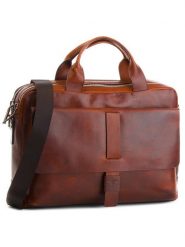 JOOP! Torba na laptopa Pandion 4140003463 Brązowy. Brązowe torby na laptopa męskie JOOP!, bez wzorów, ze skóry. Za 1,619.00 zł.