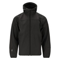 Windbreaker Whistler Duble 8000. Szare kurtki softshell męskie Whistler, bez wzorów, z softshellu, bez kaptura, trekkingowe. Za 253.00 zł.