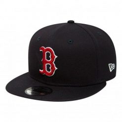Czapka New Era 9Fifty Boston Red Sox granatowa. Czarne czapki męskie New Era, na wiosnę, bez wzorów. Za 169.16 zł.