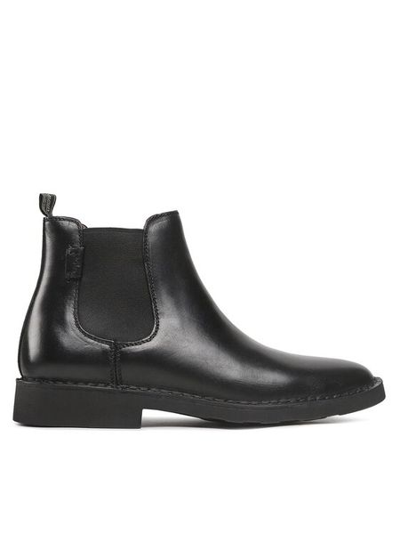 Polo Ralph Lauren Sztyblety Talan Chelsea 803754411002 Czarny. Czarne sztyblety męskie Polo Ralph Lauren, ze skóry, bez obcasa, bez zapięcia. Za 509.99 zł.