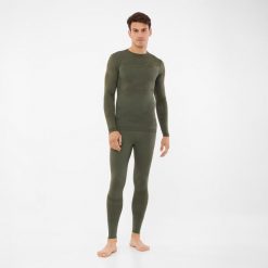 Bielizna termoaktywna męska VIKING Gasher Merino Man Set z wełną merino. Czarna bielizna termoaktywna męska Viking, m, bez wzorów, z wełny, bez ramiączek. Za 289.99 zł.
