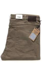 WRANGLER SPODNIE MĘSKIE ARIZONA ESPRESSO LIGHT W12OEB261. Brązowe spodnie na co dzień męskie Wrangler, bez wzorów, z materiału. Za 189.99 zł.