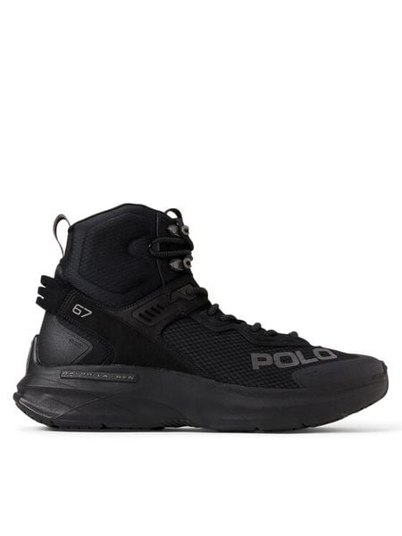 Polo Ralph Lauren Sneakersy 809945261001 Czarny. Czarne buty sportowe na co dzień męskie Polo Ralph Lauren, m, bez wzorów, z materiału, bez ramiączek, bez kaptura. Za 1,149.00 zł.