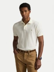 Polo Ralph Lauren Polo 710680784372 Écru Custom Slim Fit. Koszulki polo męskie Polo Ralph Lauren, m, bez wzorów, z bawełny, bez kołnierzyka, bez ramiączek. Za 599.99 zł.