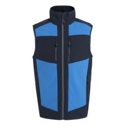 Ocieplana Męska Blok Kolorystyczny Softshell EVolve. Czarne kurtki softshell męskie Regatta, m, bez wzorów, z softshellu, bez kaptura, trekkingowe. Za 205.99 zł.