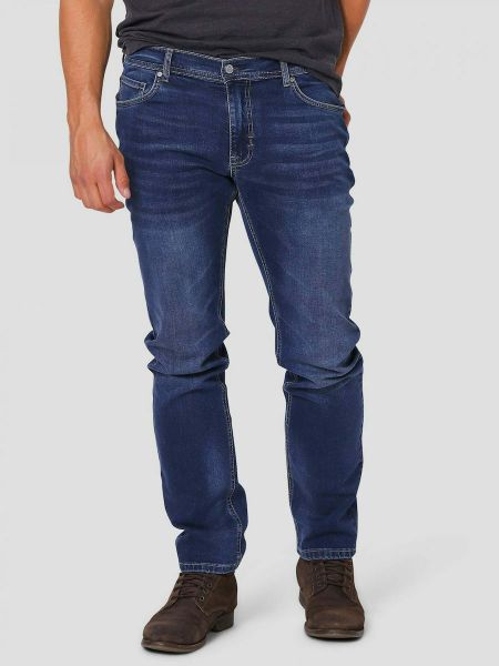 Męskie Spodnie Jeansowe Marcus Felix Jeans 2079 Blue Texas 14-200202. Niebieskie jeansy męskie MARCUS, bez wzorów, z jeansu. Za 199.99 zł.