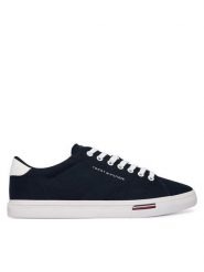 Tommy Hilfiger Tenisówki Vulc Core Rwb Long FM0FM05813 Granatowy. Niebieskie trampki męskie Tommy Hilfiger, bez wzorów, z materiału, bez zapięcia. Za 329.99 zł.