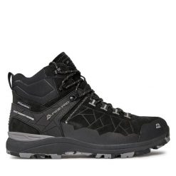Trekkingi Alpine Pro. Czarne buty trekkingowe męskie Alpine Pro, bez wzorów, bez zapięcia, trekkingowe. Za 679.99 zł.