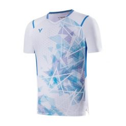 Koszulka sportowa unisex VICTOR T-40001TD A. Białe t-shirty sportowe męskie Victor, m, bez wzorów, sportowe, bez ramiączek. Za 139.99 zł.