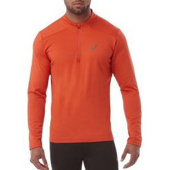 Asics Bluza męska ESS Winter 1/2 Zip pomarańczowa r. S (134090 0516). Bluzy bez kaptura męskie Asics. Za 154.53 zł.