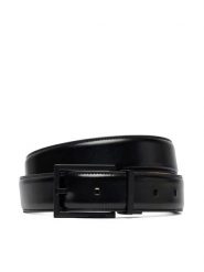 Calvin Klein Pasek Męski Square Buckle Smooth 32Mm Adj LV04D7026G Czarny. Czarne paski męskie Calvin Klein, bez wzorów, ze skóry. Za 209.99 zł.