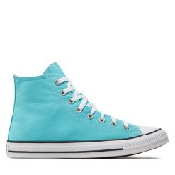 Trampki Converse. Niebieskie trampki męskie Converse, bez wzorów, retro, bez zapięcia. Za 229.99 zł.
