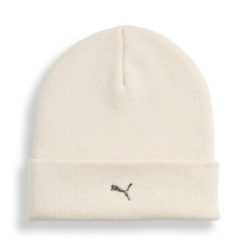 Głęboka czapka z metalowym logo PUMA CAT PUMA Alpine Snow White. Białe czapki męskie Puma, bez wzorów, sportowe. Za 89.00 zł.