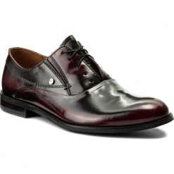 Półbuty SERGIO BARDI - Fossalto SS127337018AD 332. Czarne eleganckie półbuty męskie Sergio Bardi, z materiału, eleganckie. W wyprzedaży za 199.00 zł.