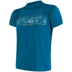 Sensor Koszulka Coolmax Fresh Pt Gps Blue M. Bielizna termoaktywna męska marki Sensor. W wyprzedaży za 89.00 zł.