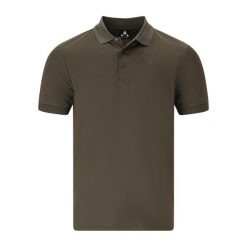 Polo Whistler Felox. Czarne koszulki polo męskie Whistler, m, bez wzorów, bez kołnierzyka, bez ramiączek. Za 171.00 zł.