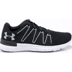 Under Armour - Buty Thrill 3. Czarne buty sportowe na co dzień męskie Under Armour, bez wzorów, z materiału, sportowe, bez ramiączek, bez kaptura. W wyprzedaży za 229.90 zł.