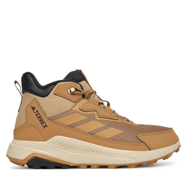 Trekkingi adidas. Brązowe buty trekkingowe męskie ADIDAS, bez wzorów, bez zapięcia, trekkingowe, adidas terrex, ClimaWarm (Adidas). Za 409.99 zł.