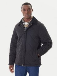 Hunter Kurtka przejściowa Ardwell HARM0003252 Czarny Regular Fit. Czarne kurtki męskie Hunter, l, bez wzorów, z syntetyku, bez ramiączek, bez kaptura. Za 729.99 zł.